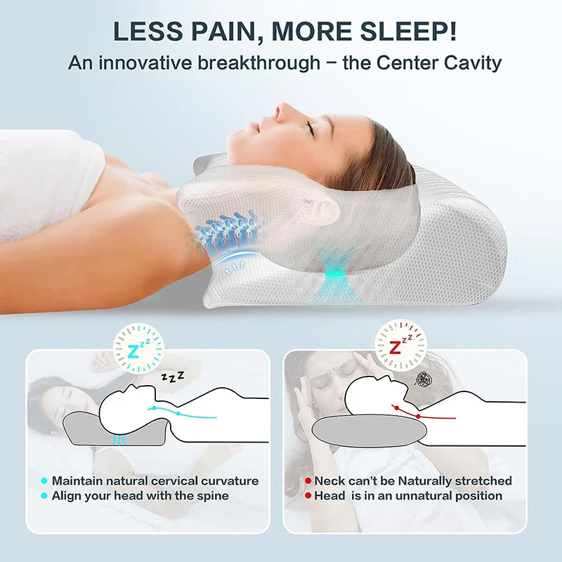 Premium contour relief pillow  