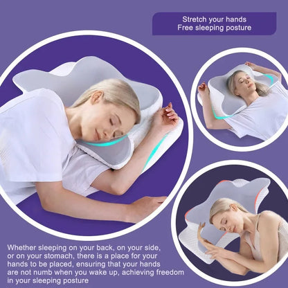 Premium contour relief pillow (Version 2)