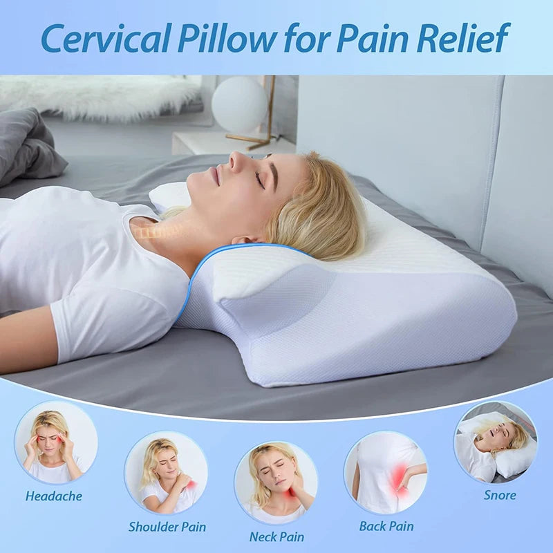 Premium contour relief pillow  